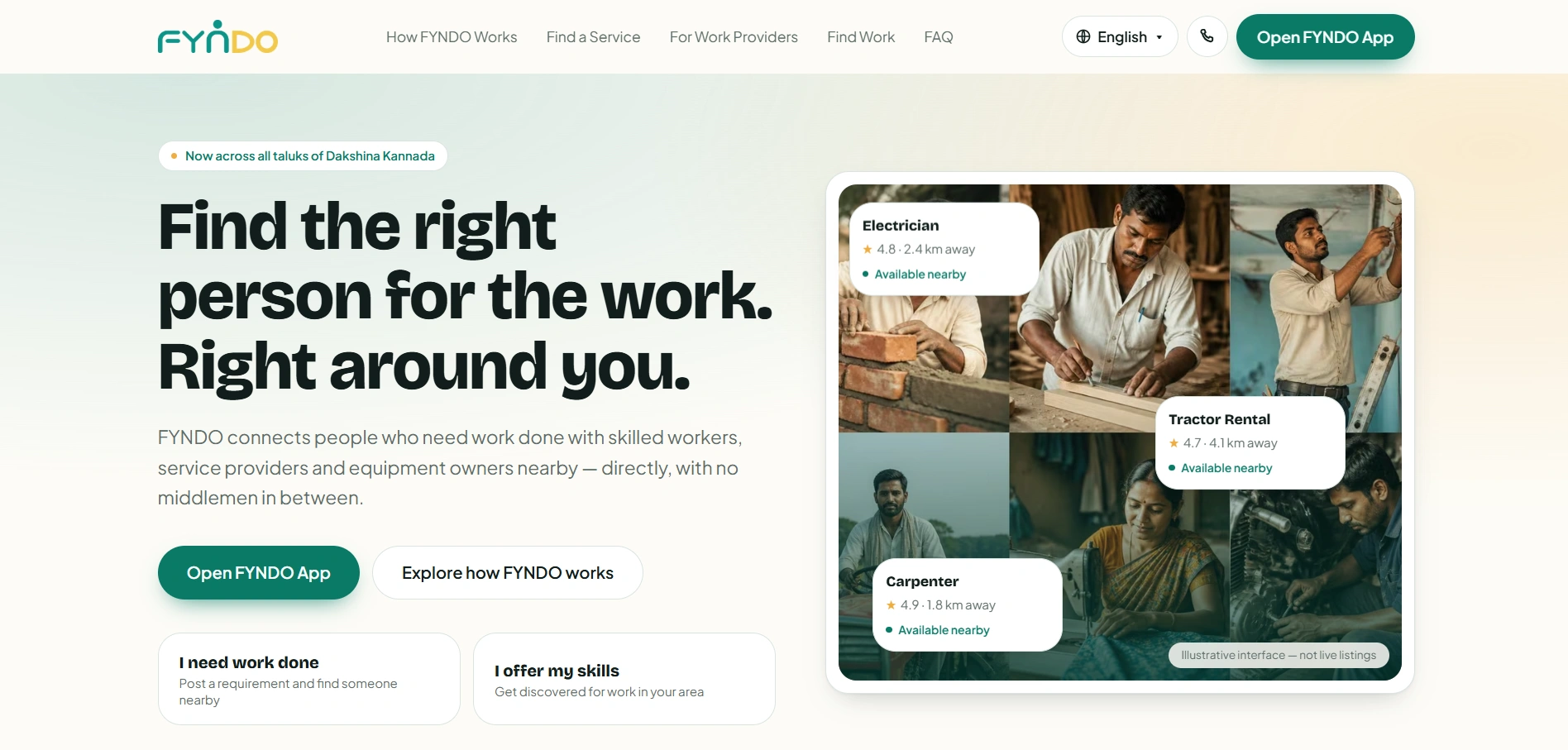 FYNDO – Digital Services Platform — Web Application